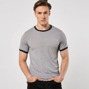 Kustom Kit Fashion Fit Ringer T-Shirt