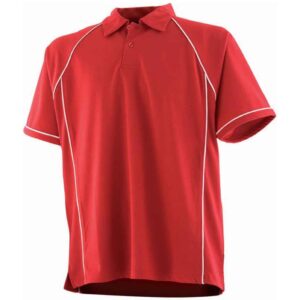 Finden + Hales Performance Piped Polo Shirt