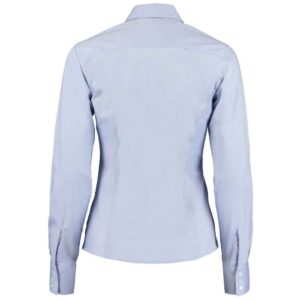 Kustom Kit Ladies Premium Long Sleeve Tailored Oxford Shirt