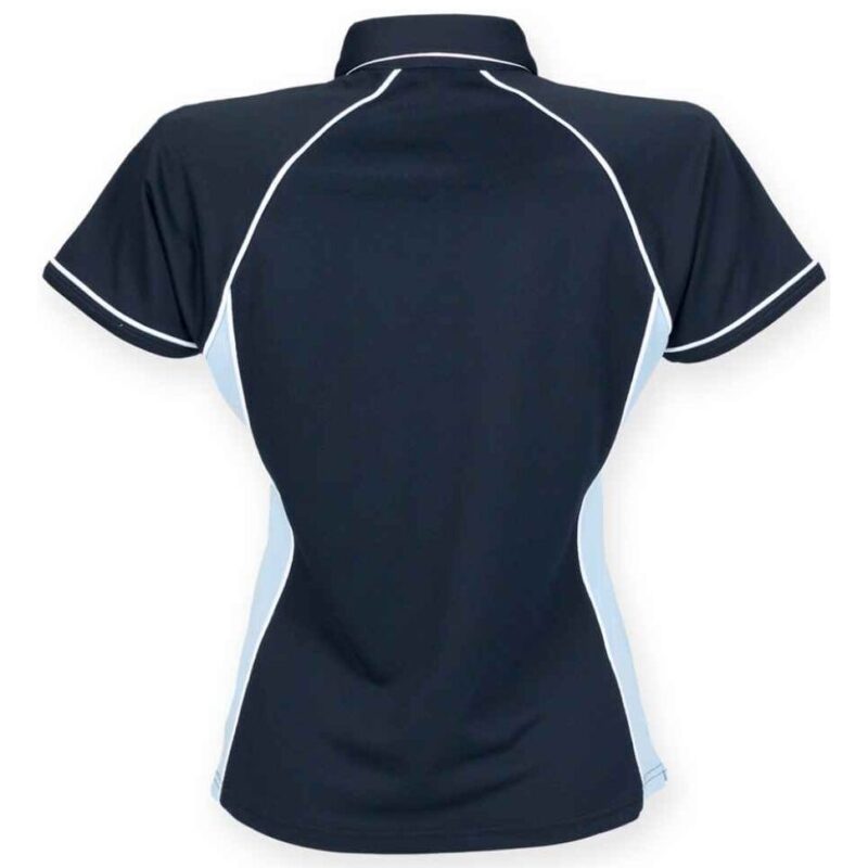 Finden + Hales Ladies Performance Piped Polo Shirt