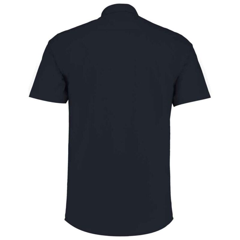 Kustom Kit Short Sleeve Tailored Poplin Shirt