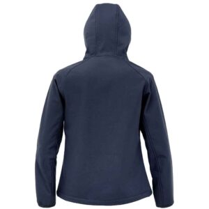 Result Recycled Ladies Three Layer Printable Hooded Soft Shell Jacket