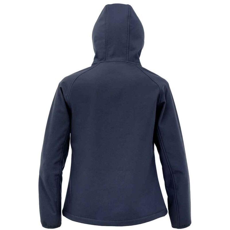 Result Recycled Ladies Three Layer Printable Hooded Soft Shell Jacket
