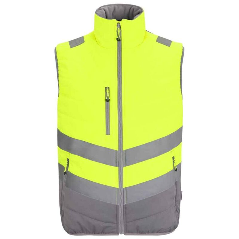 Regatta High Visibility Two Tone Thermal Baffle Bodywarmer