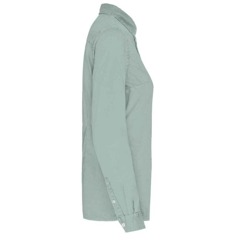 Native Spirit Ladies Washed Long Sleeve Shirt