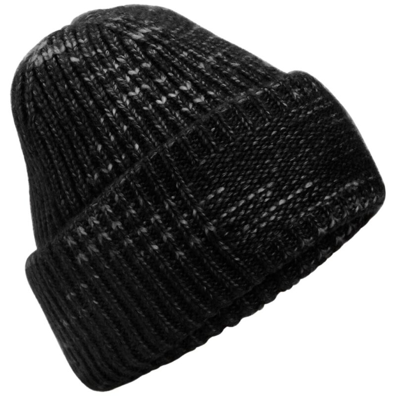Beechfield Chunky Knitted Patch Beanie