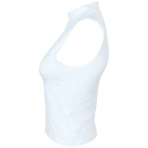 SF Clothing Ladies High Neck Crop Vest