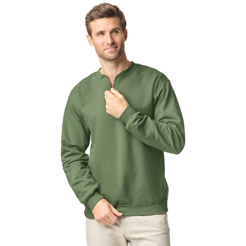Gildan SoftStyle Midweight Fleece 1/4 Zip Sweatshirt