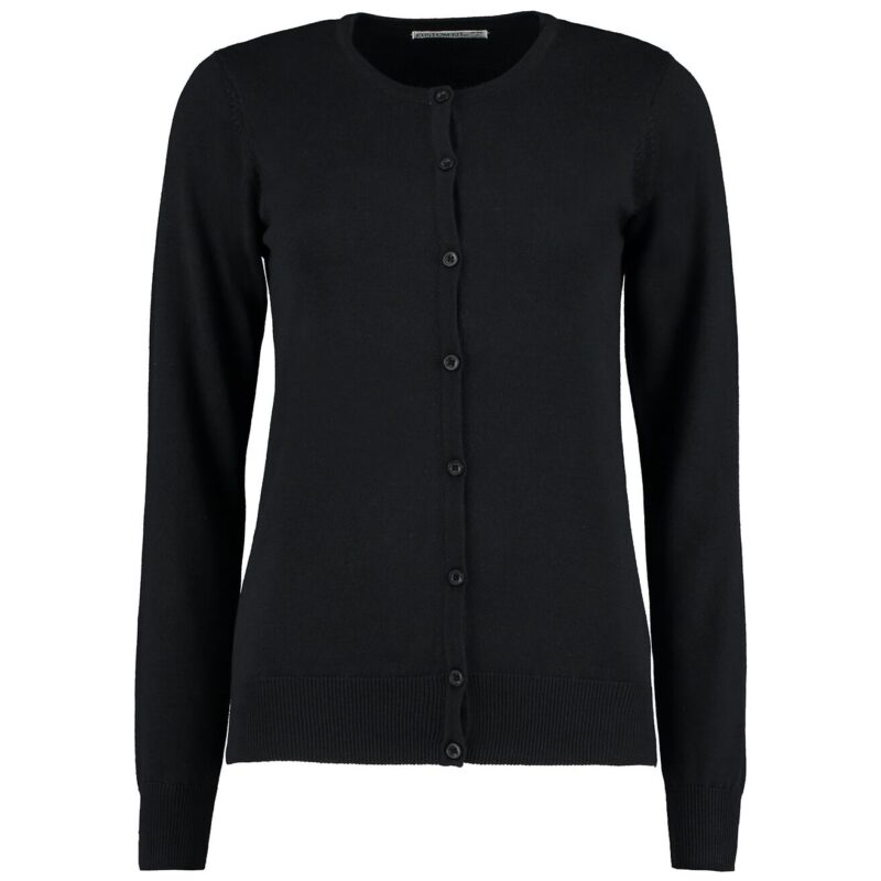 Kustom Kit Ladies Arundel Round Neck Cardigan