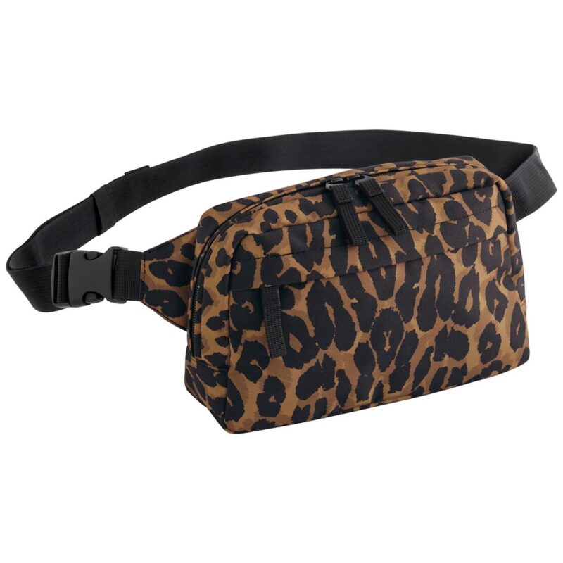 BagBase Leopard Print Cross Body Bag