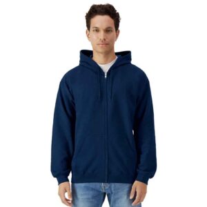 Gildan SoftStyle Midweight Full Zip Hooded Sweatshirt
