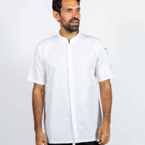 Le Chef Staycool Tencel /Polyester Short Sleeve Jacket