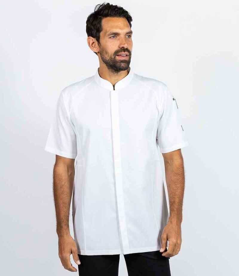 Le Chef Staycool Tencel /Polyester Short Sleeve Jacket