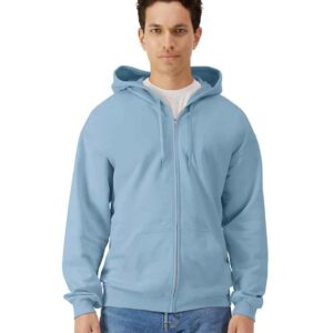 Gildan SoftStyle Midweight Full Zip Hooded Sweatshirt