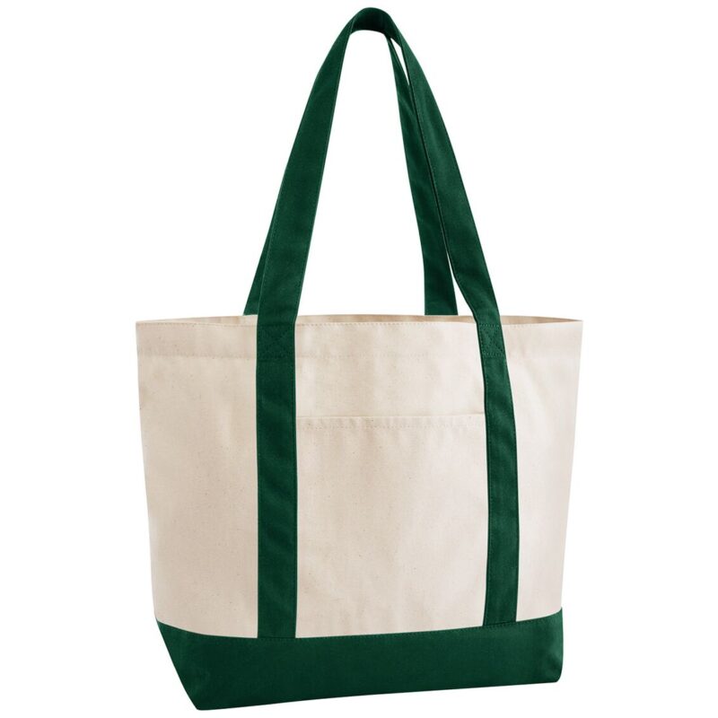 Westford Mill EarthAware Organic Varsity Shopper