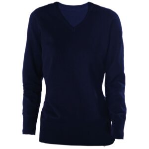 Kariban Ladies Cotton Acrylic V Neck Sweater
