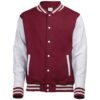 Burgundy/Heather Grey