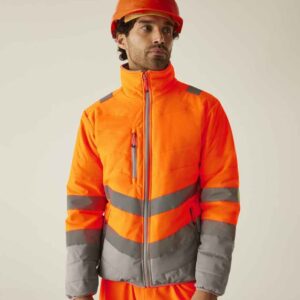 Regatta High Visibility Two Tone Thermal Baffle Jacket