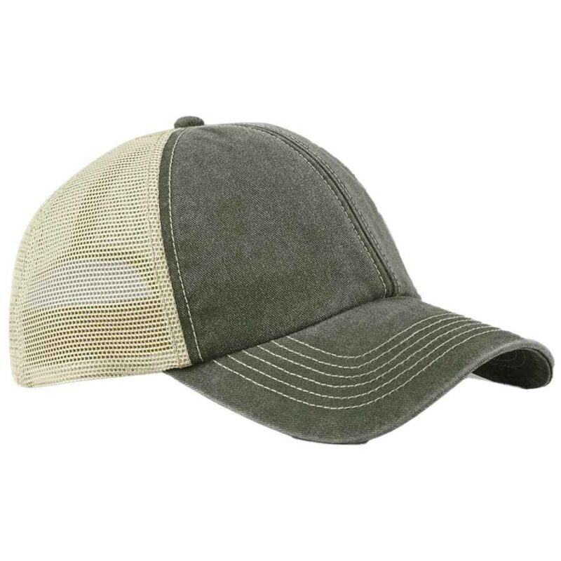 Beechfield 6 Panel Vintage Trucker Cap