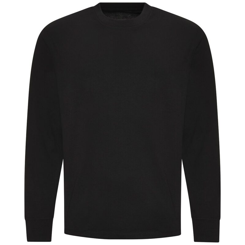 AWDis Unisex Oversize 100 Long Sleeve T-Shirt