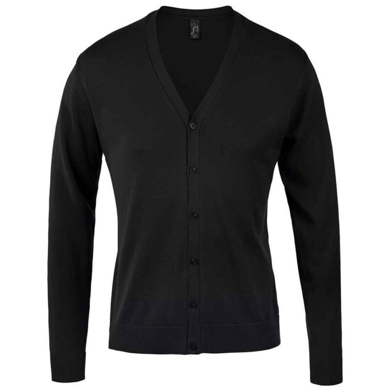 SOL'S Golden Cotton Acrylic V Neck Cardigan