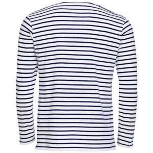 SOL'S Marine Long Sleeve Striped T-Shirt