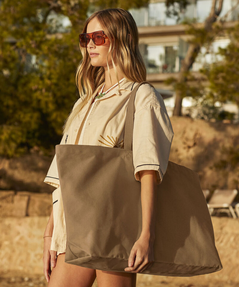 Westford Mill Oversized Canvas Tote Bag