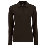 SOL'S Ladies Perfect Long Sleeve Pique Polo Shirt