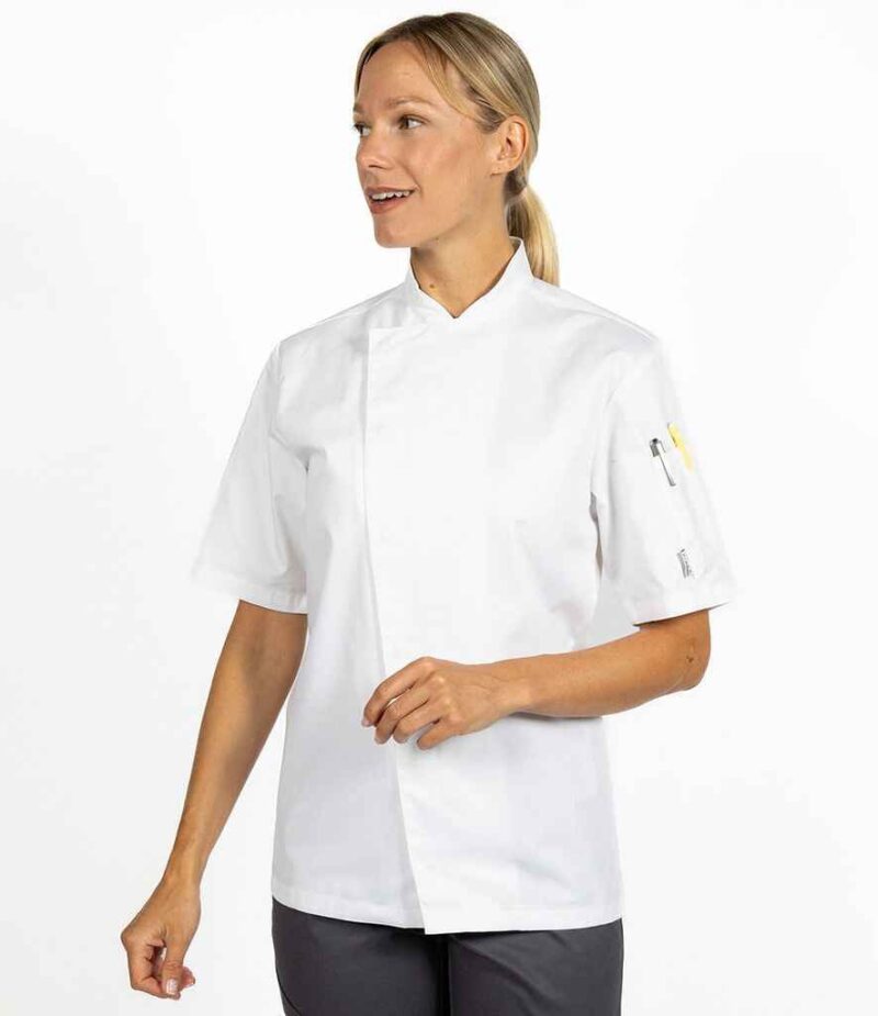 ADC Short Sleeve Asymmetric Chef's Jacket