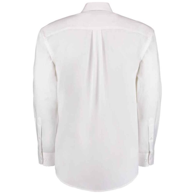 Kustom Kit Premium Long Sleeve Classic Fit Oxford Shirt