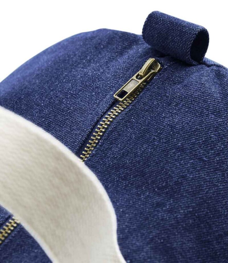 BagBase Denim Barrel Bag