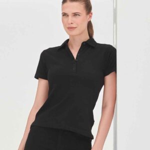 SF Clothing Ladies Stretch Pique Polo Shirt