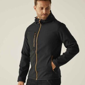 Regatta Navigate Two Layer Hooded Soft Shell Jacket