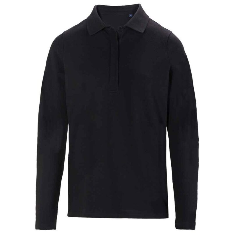NEOBLU Ladies Owen Long Sleeve Pique Polo Shirt