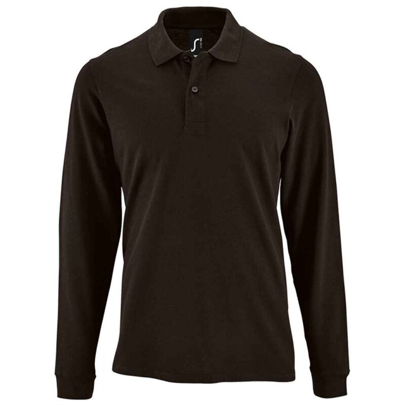 SOL'S Perfect Long Sleeve Pique Polo Shirt