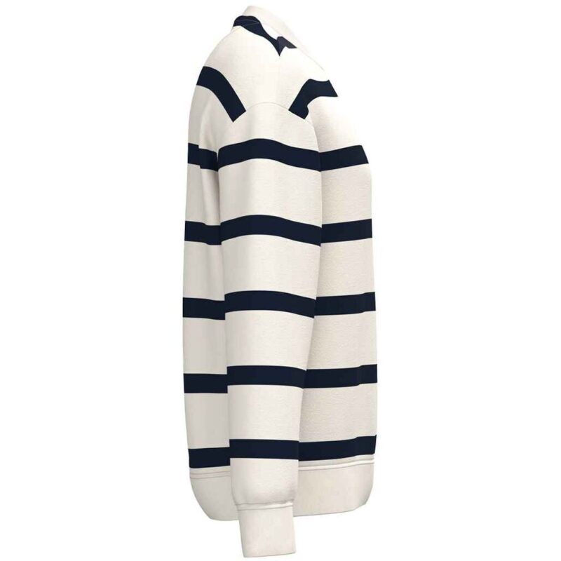 Native Spirit Unisex Striped Crew Neck Sweatshirt