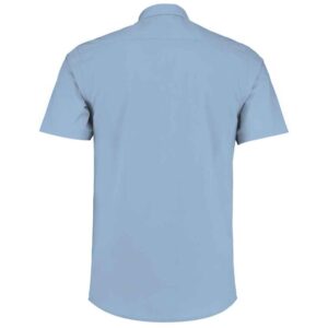 Kustom Kit Short Sleeve Tailored Poplin Shirt