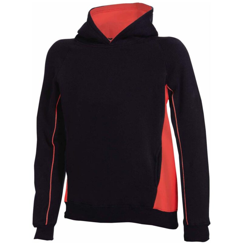 Finden + Hales Kids Contrast Hooded Sweatshirt