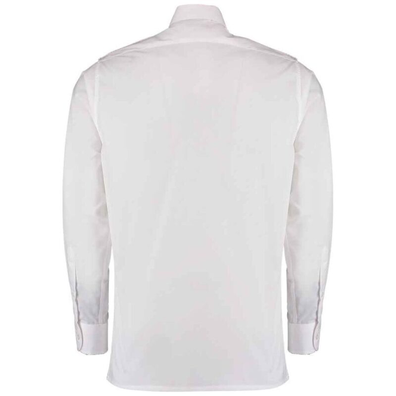 Kustom Kit Long Sleeve Tailored Pilot Shirt
