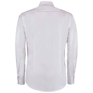 Kustom Kit Long Sleeve Slim Fit Workwear Oxford Shirt