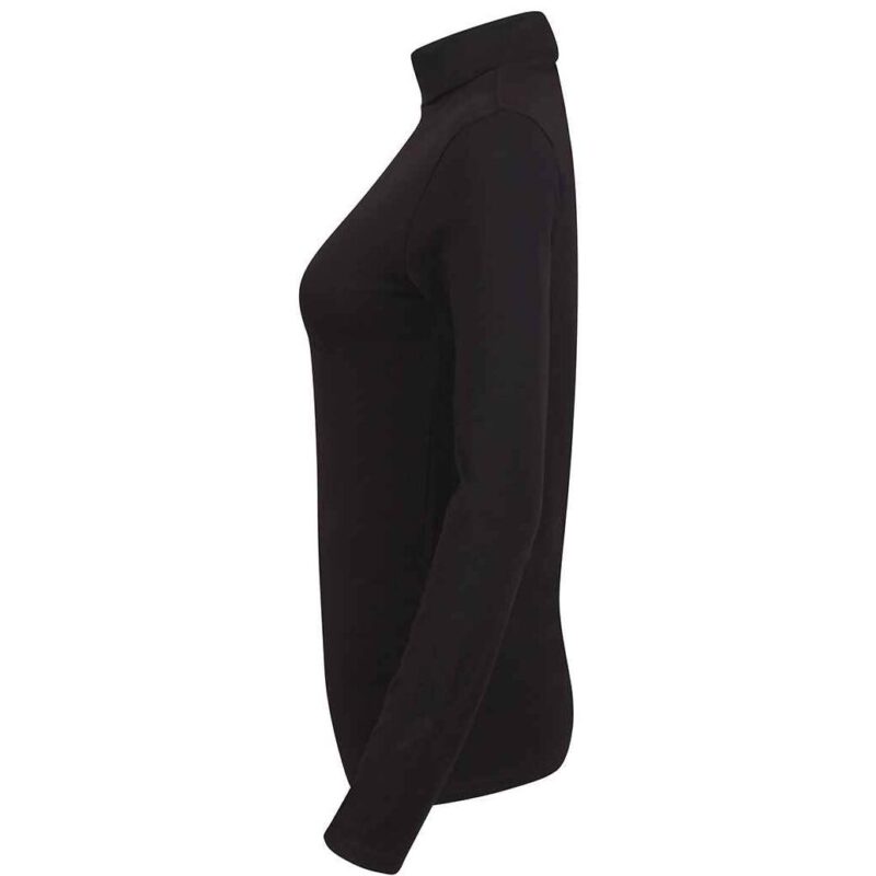SF Clothing Ladies Feel Good Stretch Roll Neck T-Shirt