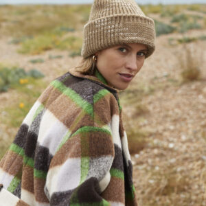 Beechfield Chunky Knitted Patch Beanie
