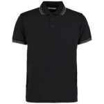 Kustom Kit Contrast Tipped Poly/Cotton Pique Polo Shirt