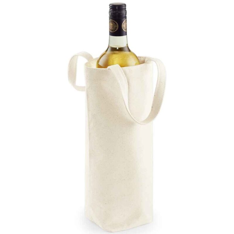 Westford Mill Fairtrade Cotton Bottle Bag