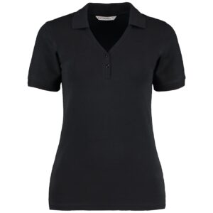 Kustom Kit Sophia Comfortec V Neck Polo Shirt