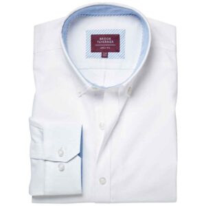 Brook Taverner Lawrence Long Sleeve Stretch Oxford Shirt