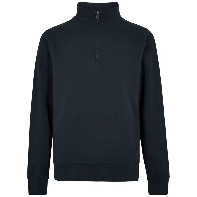 Kustom Kit Regular Fit 1/4 Zip Pique Sweatshirt