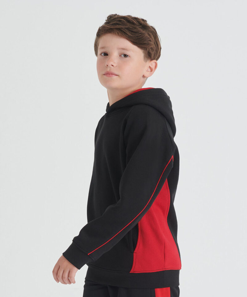 Finden + Hales Kids Contrast Hooded Sweatshirt