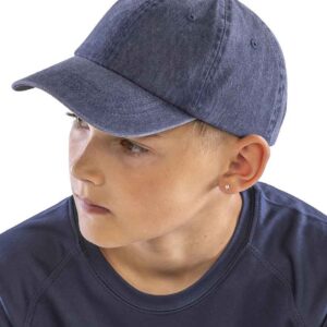 Result Core Kids Pure Cotton Vintage Cap