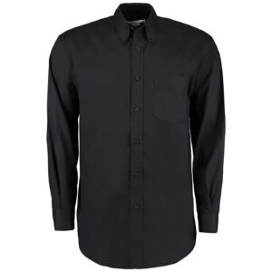 Kustom Kit Premium Long Sleeve Classic Fit Oxford Shirt